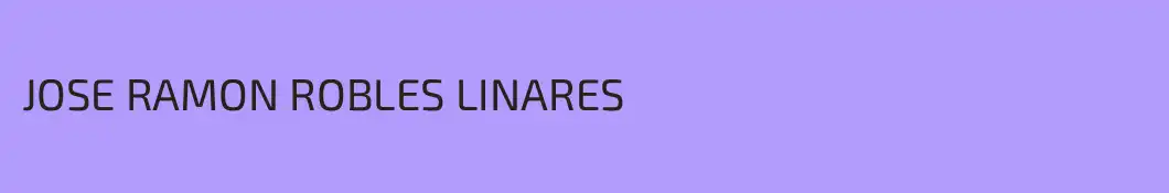 JOSE RAMON ROBLES LINARES
